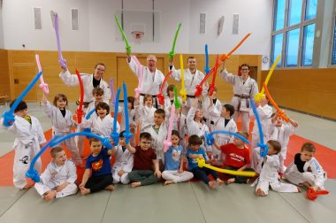 Judo-Fasching – Aktion mit den „Bambinis“