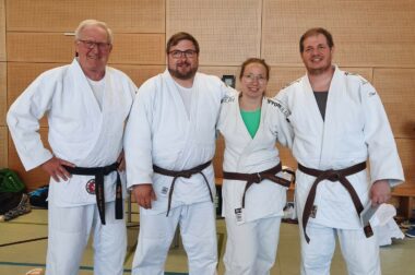 Drei neue Trainer-C-Judo