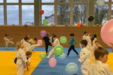 Judo-Fasching – Aktion mit den „Bambinis“